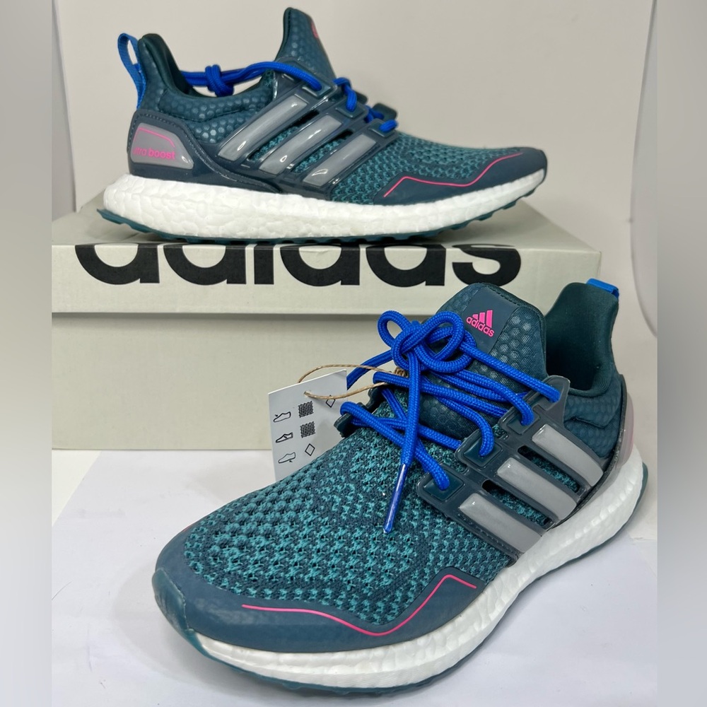 Adidas Ultraboost 1.0 Arctic Night Pink Running Shoes Athletic Sneakers Size 5